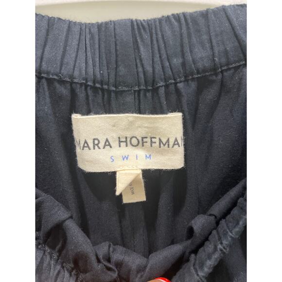 Mara Hoffman Swim Blanche Wide Leg Black Jumper Sz S - Picture 3 of 8